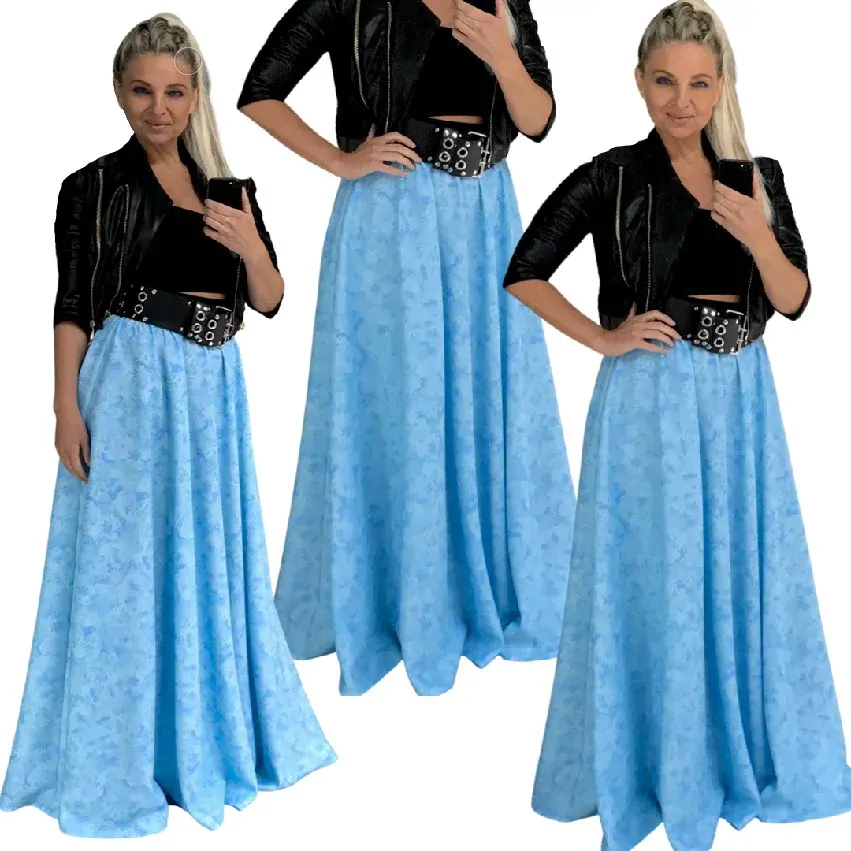 DLOUHÁ SUKNĚ - MAXI SUKNĚ BOROS SK-L-BLM 01